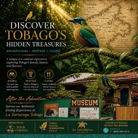 Tobago Birdwatching and Culinary Experience