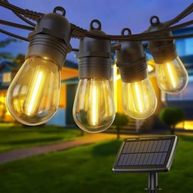 LED Solar String Lights