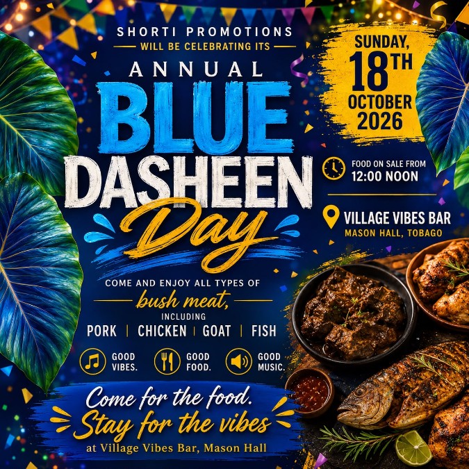 Blue Dasheen Day in Mason Hall